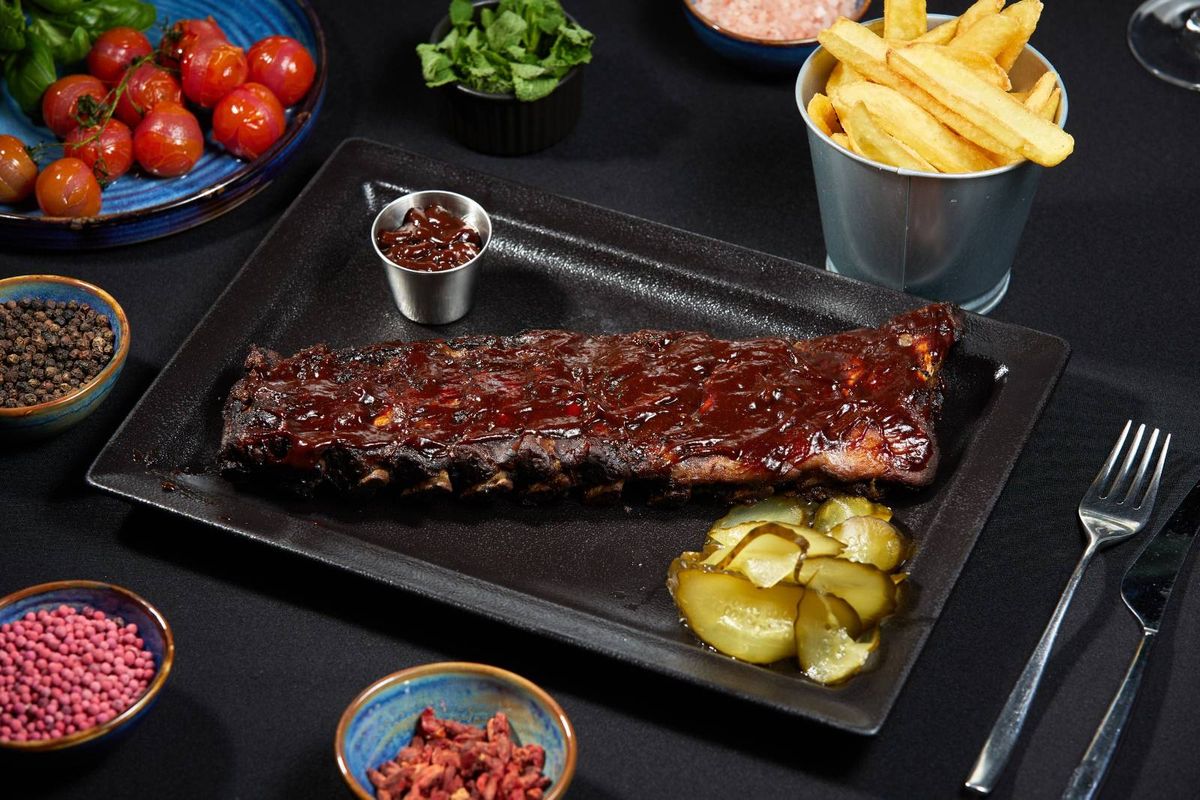 Coaste in Sos Bbq - Ribs
